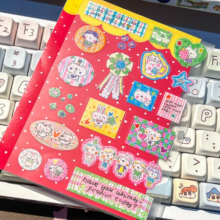 NOT THAT HAPPY STICKER
