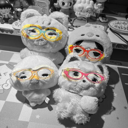 ACRYLIC GLASSES DOLL